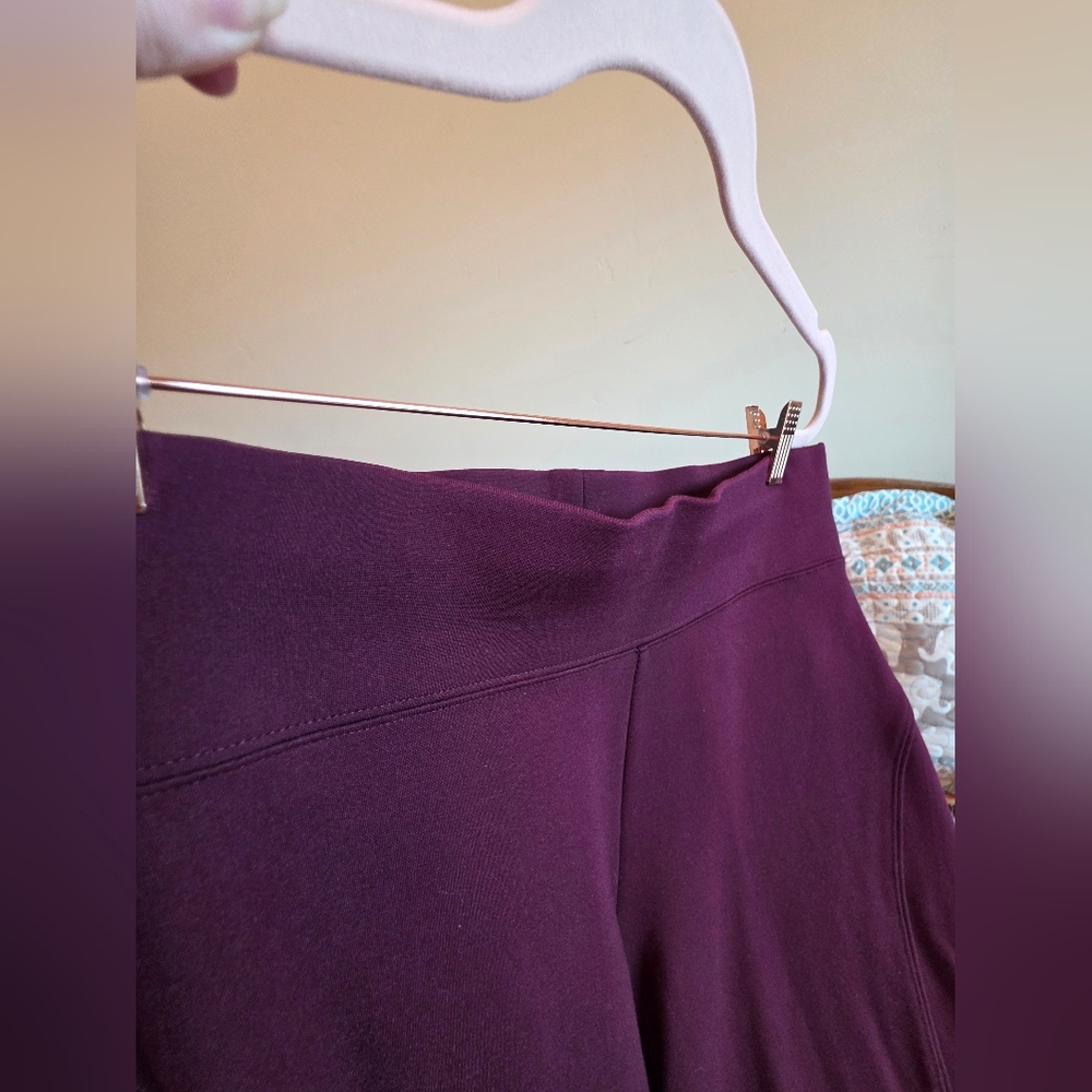 Seven7 Burgundy High-Waisted Leggings - Picture 6 of 10